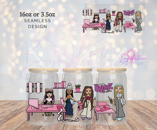 Crafting Bratz *EXCLUSIVE* UV DTF Wraps