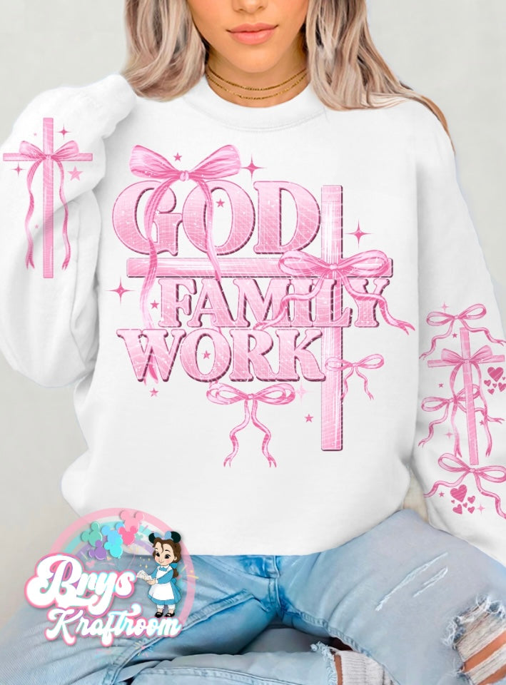 God Family Work (Pink)