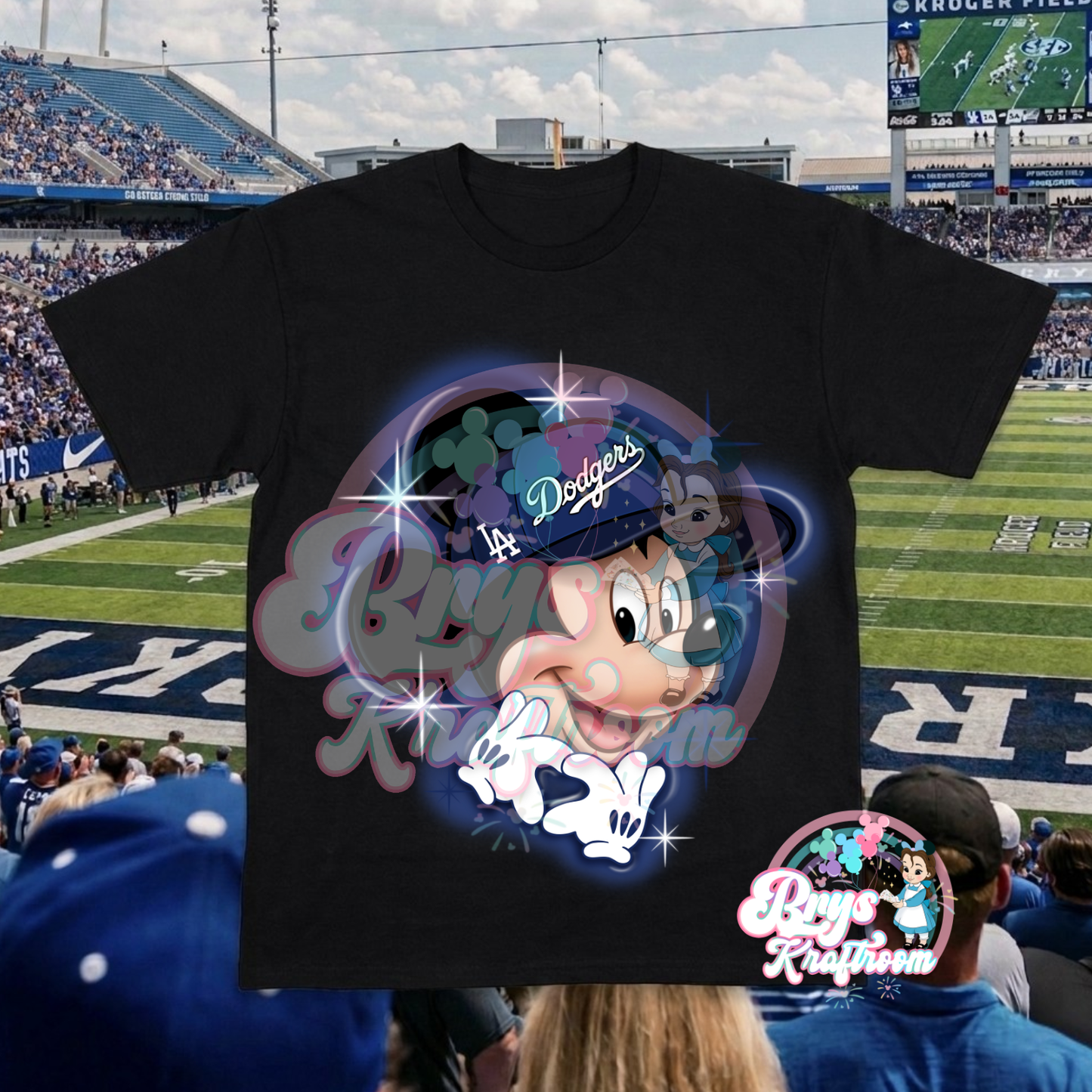 Mouse LA Blue Heart