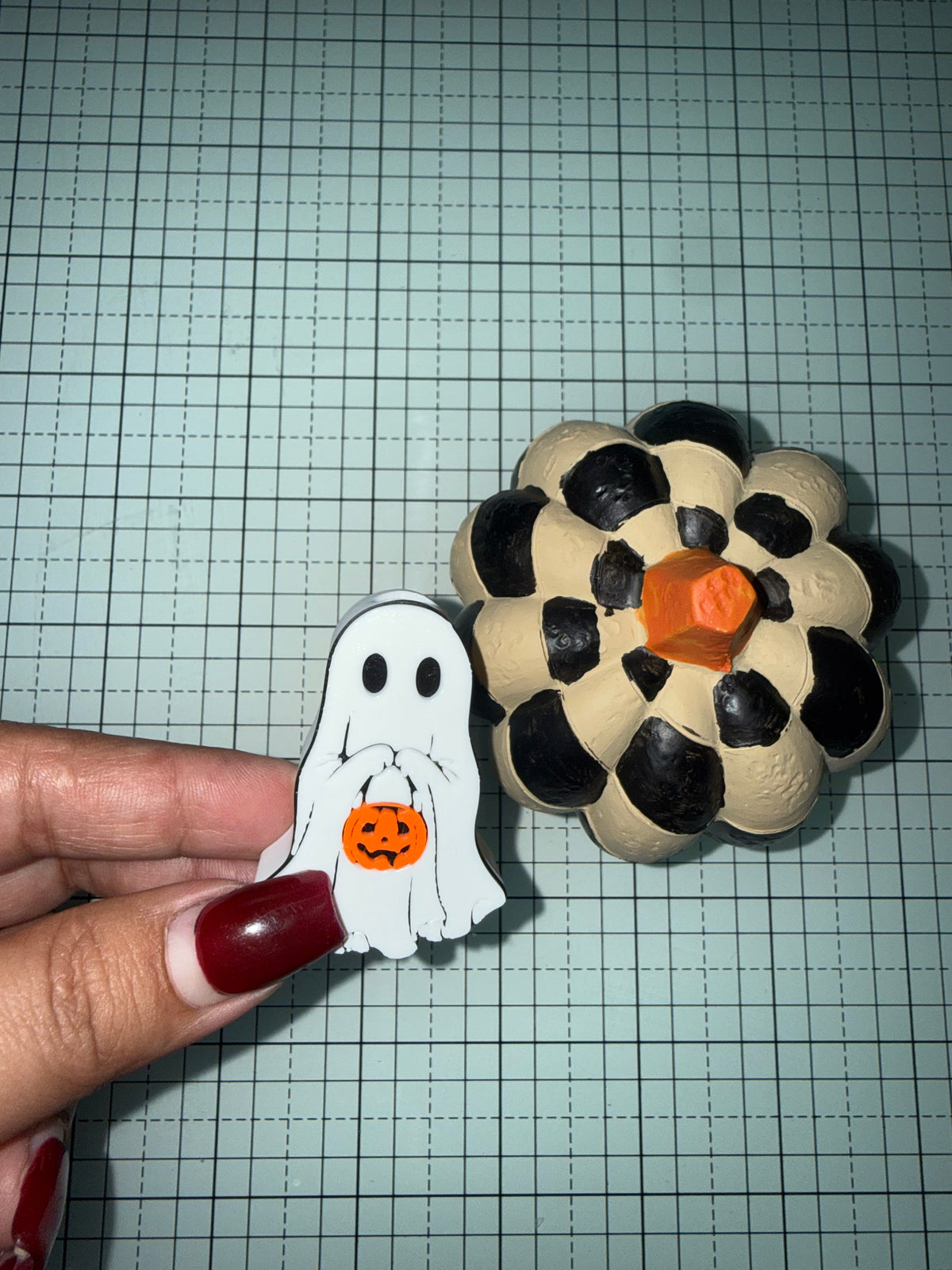 Ghost | 3D | Straw Topper