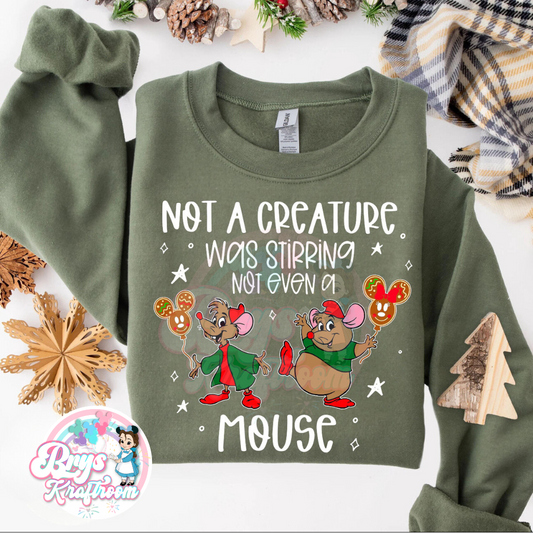 Not A Creature - Not a Mouse (White Font)