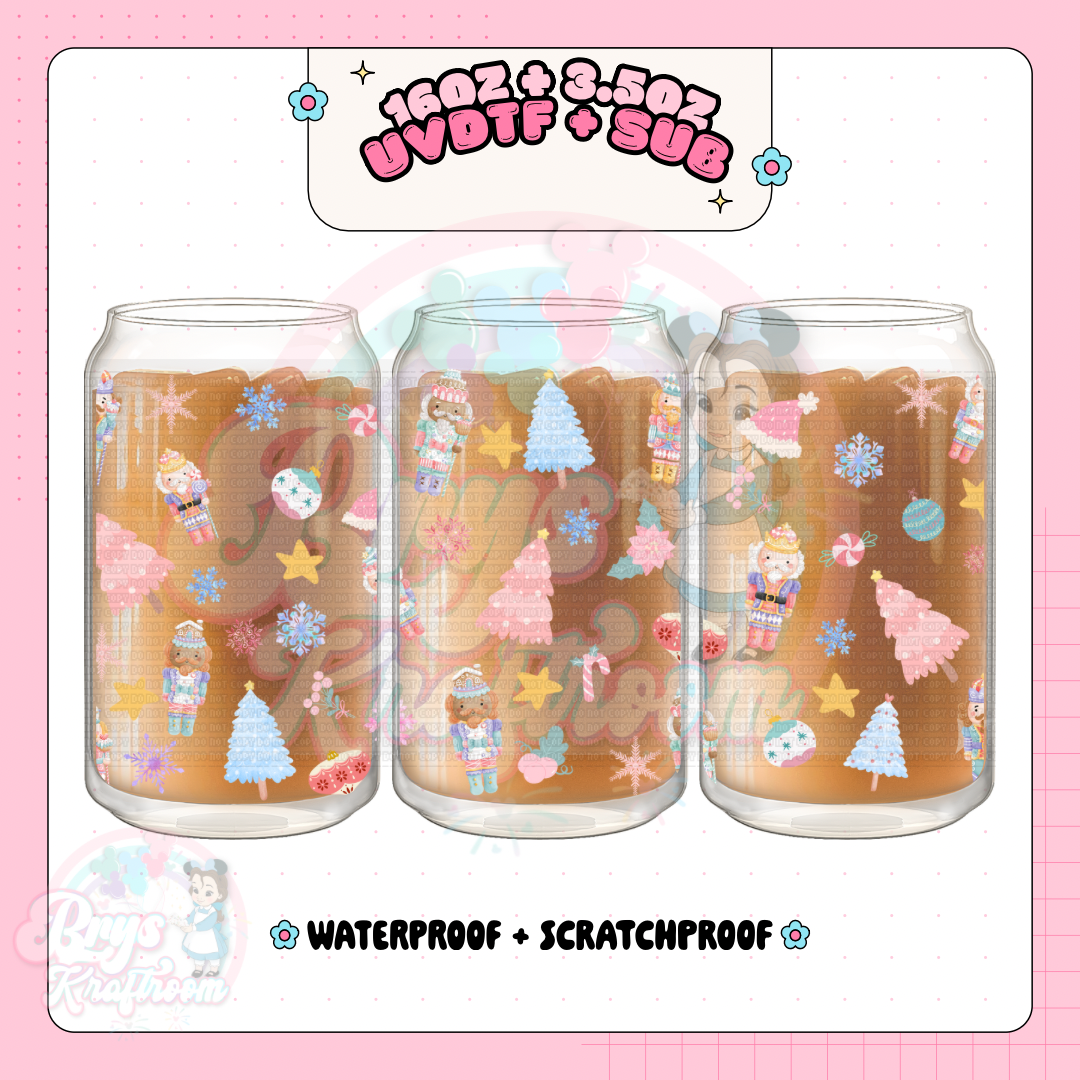 Pastel Xmas Nutcrackers