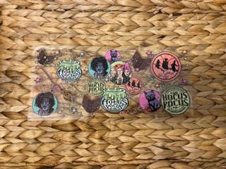 Retro Hocus Pocus UV DTF Wraps