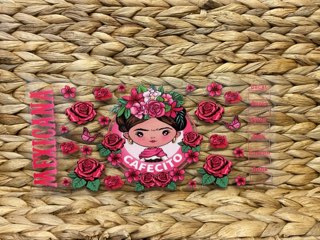 Frida Roses UV DTF Wrap