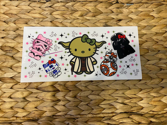 HK Star Wars UV DTF Wraps