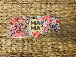 Mama (Cheetah Floral) UV DTF Wraps